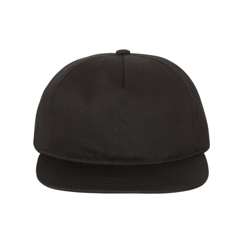 Lightly-Structured Five-Panel Snapback Cap Thumbnail