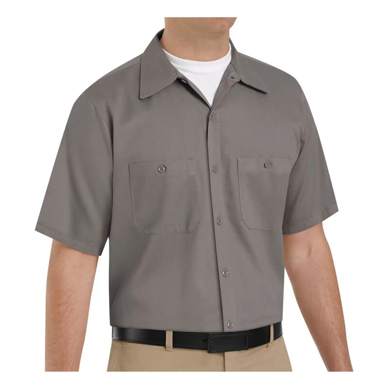 RED KAP® SHORT SLEEVE WRINKLE RESISTANT COTTON SHIRT Thumbnail