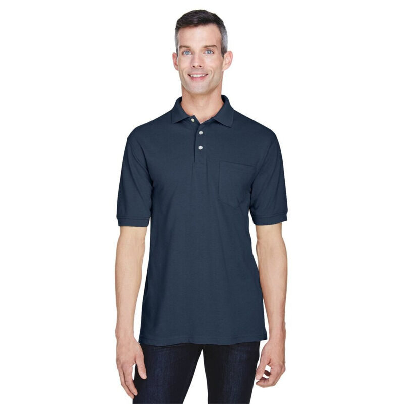 Men's Easy Blend™ Polo with Pocket Thumbnail