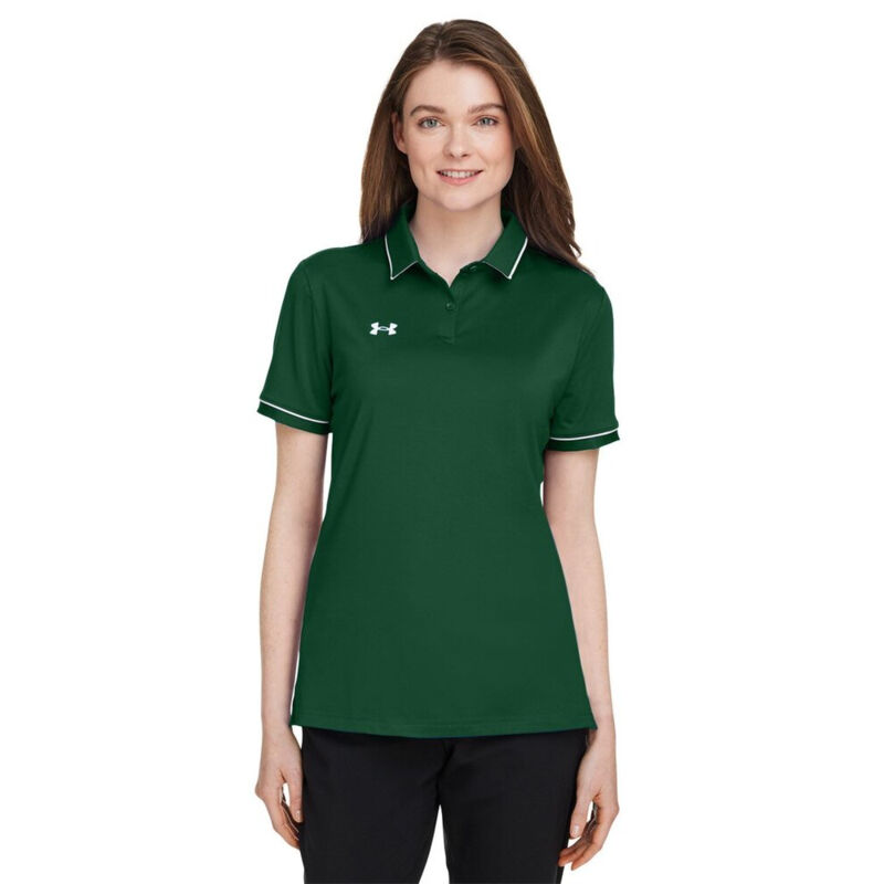 Women's Tipped Teams Performance Polo Thumbnail