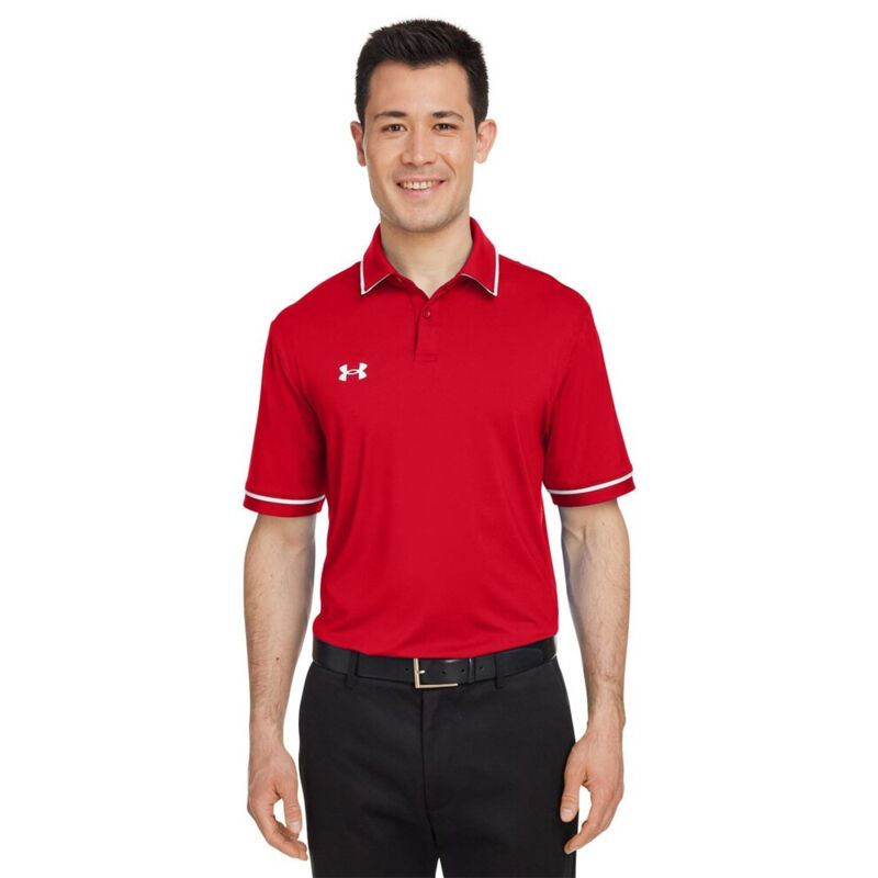 Men's Tipped Teams Performance Polo Thumbnail