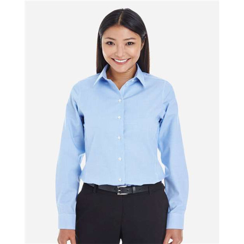Women's Crown Collection® Royal Dobby Woven Dress Shirt Thumbnail