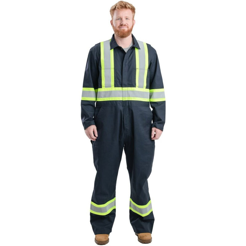 Safety Striped Gasket Unlined Coverall Thumbnail