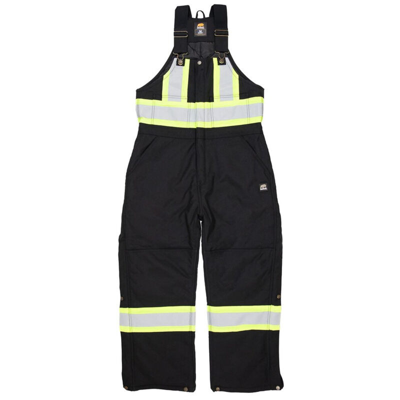 Safety Striped Arctic Insulated Bib Overall Thumbnail