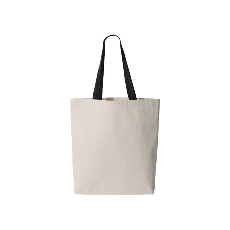 11L Canvas Contrast Tote  Thumbnail