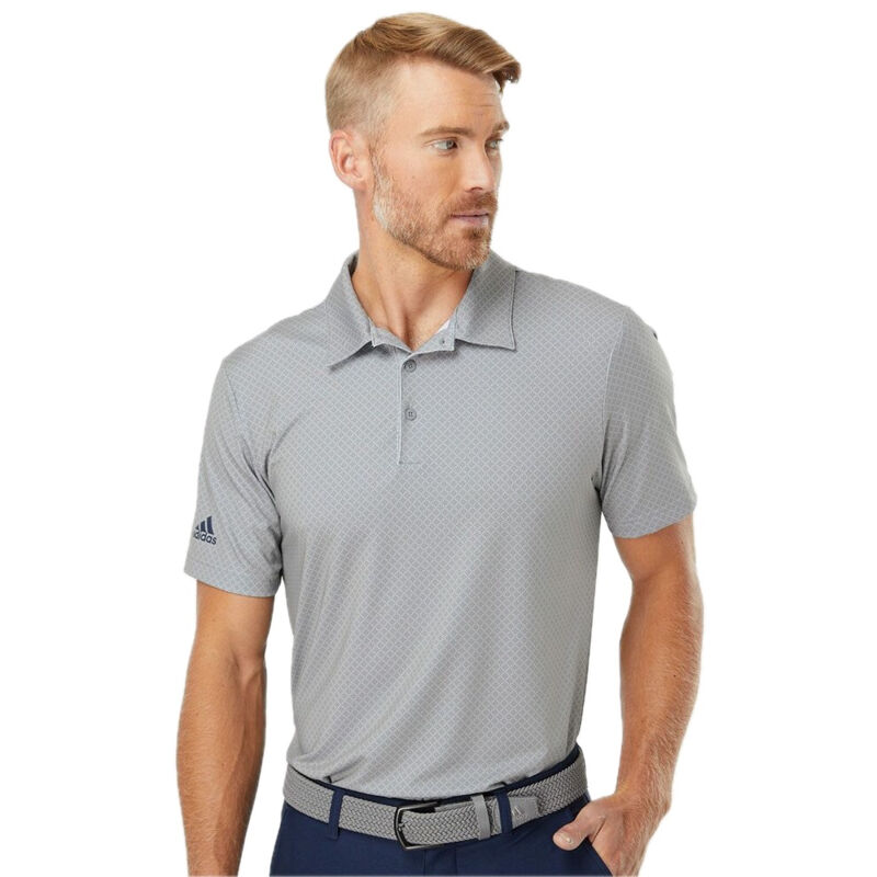 Diamond Dot Print Polo Thumbnail