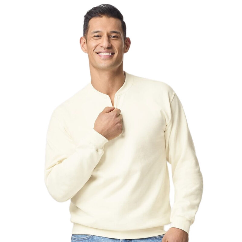 Softstyle® Midweight 1/4 Zip Sweatshirt Thumbnail