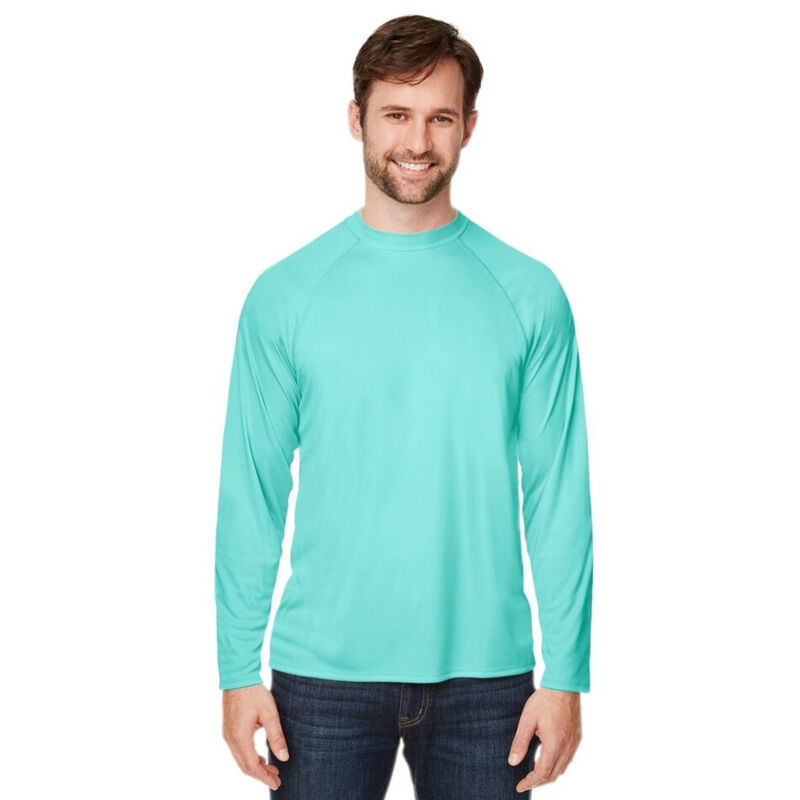 Unisex Ultra UVP™ Marina Raglan Long Sleeve T-Shirt Thumbnail
