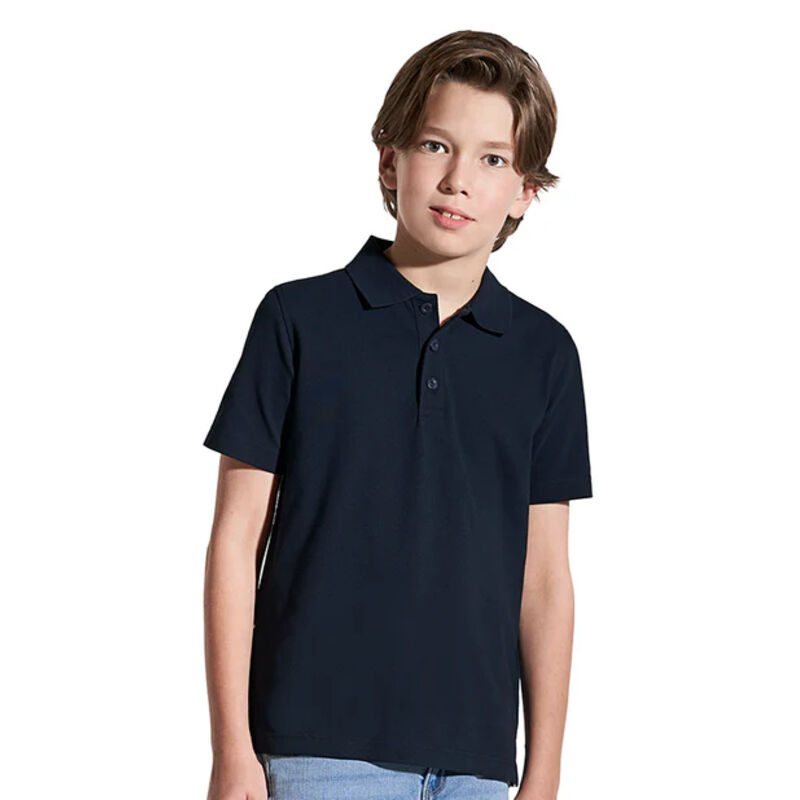 YouthCotton-Poly-Spandex Pique Polo Thumbnail