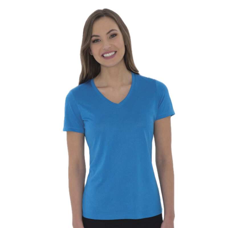 ATC™ PRO TEAM HEATHER ProFORMANCE V-NECK LADIES' TEE Thumbnail