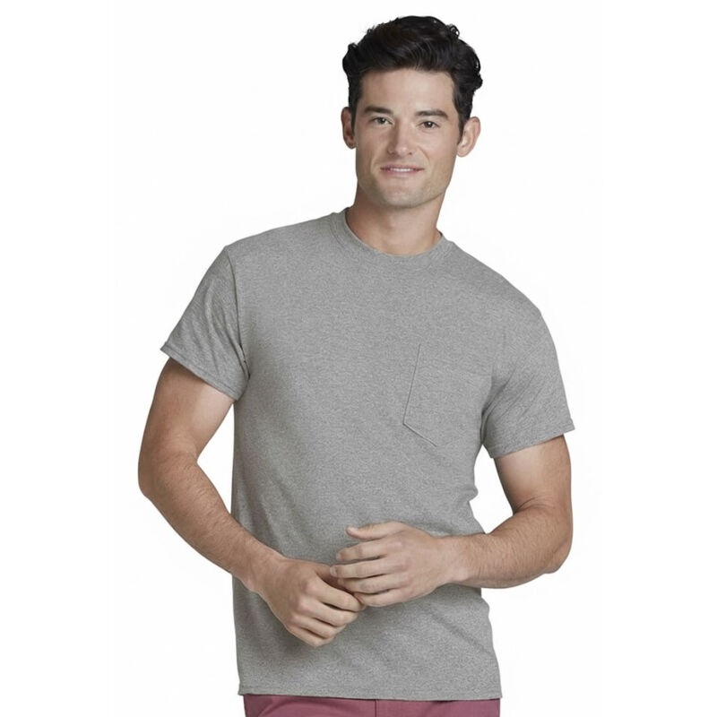 Unisex DryBlend® Pocket T-Shirt Thumbnail