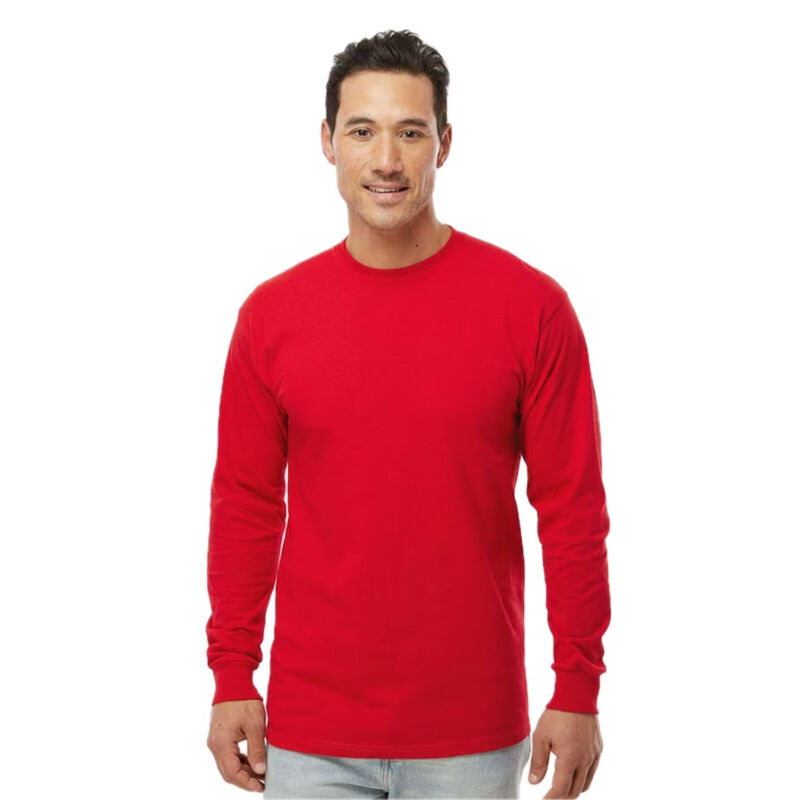 Unisex Gold Soft Touch Long Sleeve T-Shirt Thumbnail