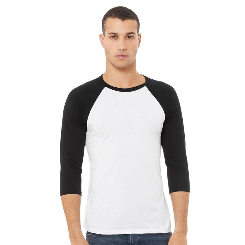 Unisex Three-Quarter Sleeve Baseball Tee Thumbnail