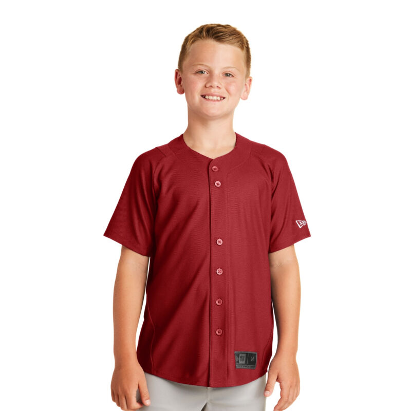 Youth Diamond Era Full Button Jersey Thumbnail