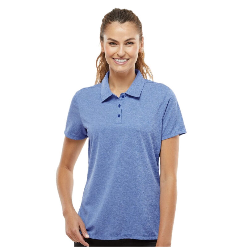 Women's Heathered Polo Thumbnail