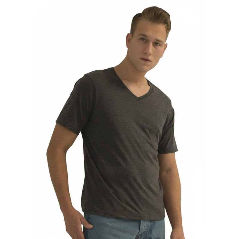 ATC™ EUROSPUN® RING SPUN V-NECK TEE Thumbnail