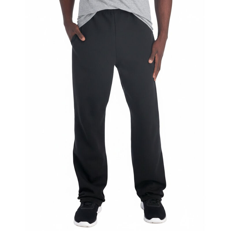 Unisex NuBlend® Open-Bottom Sweatpants with Pockets Thumbnail