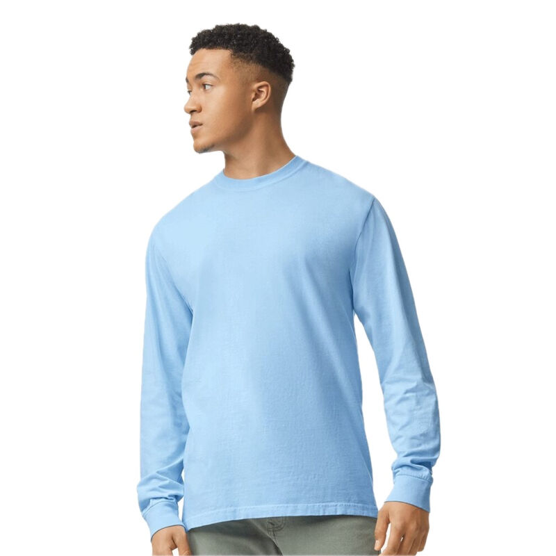 Unisex Garment-Dyed Heavyweight Long Sleeve T-Shirt Thumbnail
