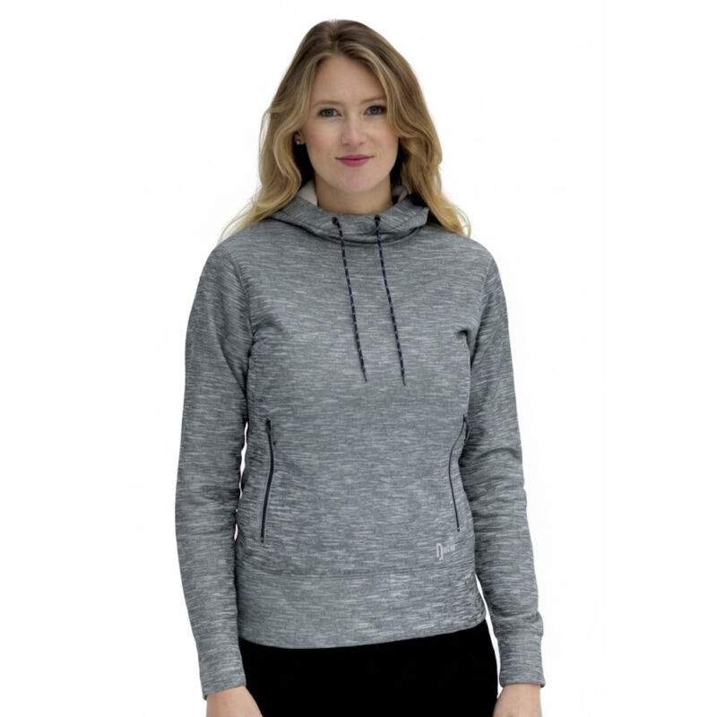 DRYFRAME® DRY TECH WATER RESISTANT FLEECE LADIES' PULLOVER HOODIE Thumbnail