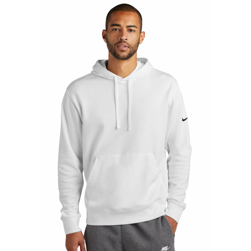 NIKE CLUB FLEECE SLEEVE SWOOSH PULLOVER HOODIE Thumbnail