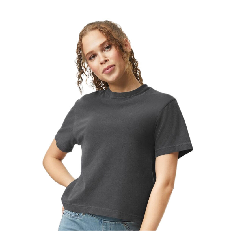Women's Garment-Dyed Heavyweight Boxy T-Shirt Thumbnail