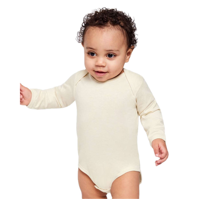Infant Fine Jersey Long Sleeve Bodysuit Thumbnail
